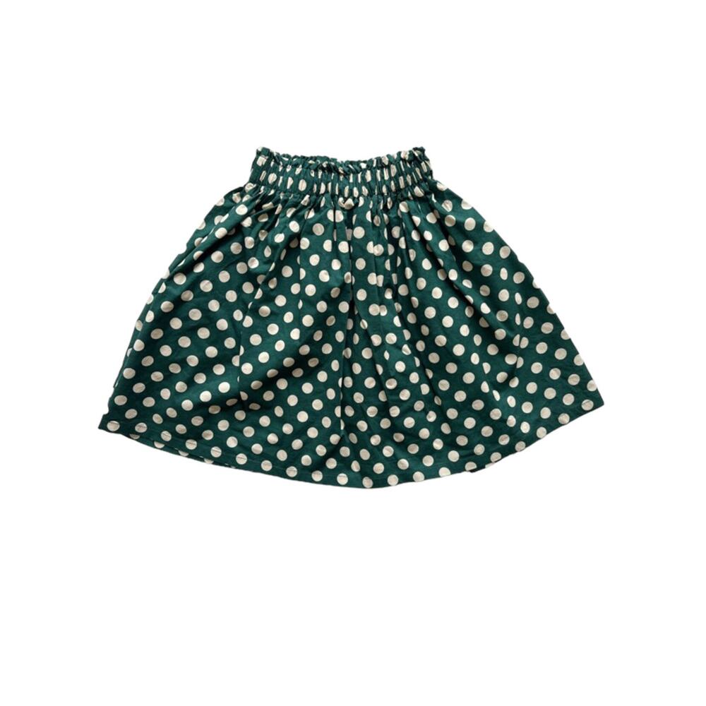Green Polka Dot Skirt Size 4